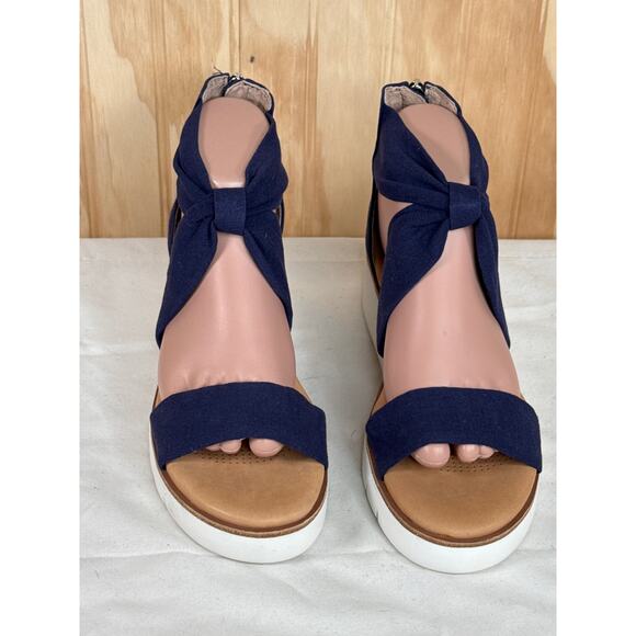 Corso Como CC-Brianka Sandals Size 7.5/38 Women Blue - Picture 3 of 7